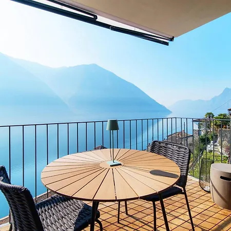 Unique Gandria 3 By Quokka 360 - Luxury Two-bedroom With A Breathtaking View لوغانو